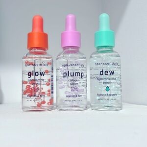 Glow, Plump, and Dew Serum Set